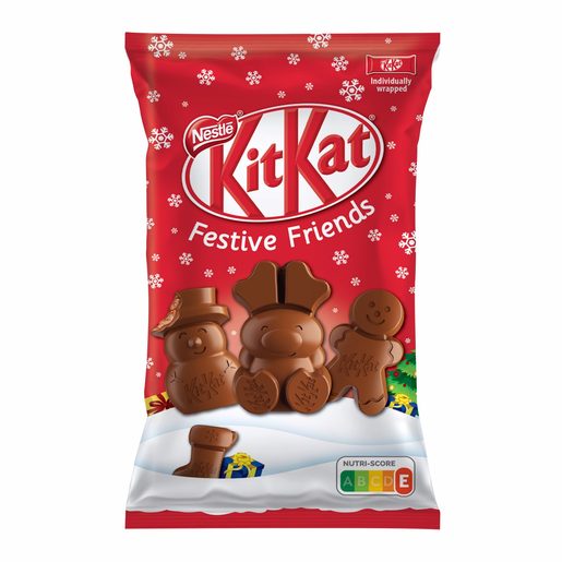 KITKAT Figuras Chocolate Festive Friends 147 g