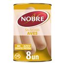 NOBRE Frankfurt Salsichas Frankfurt de Aves Lata 8 un NOBRE Frankfurt Salsichas Frankfurt de Aves Lata 8 un