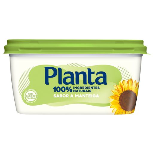 PLANTA Creme Vegetal para Barrar com Sabor a Manteiga 400 g