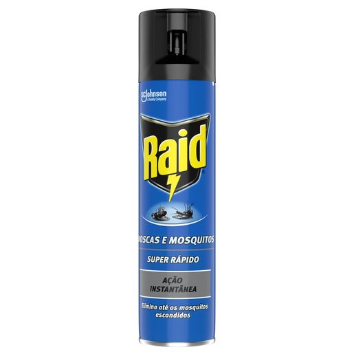 RAID Inseticida Spray Para Moscas E Mosquitos 400 ml