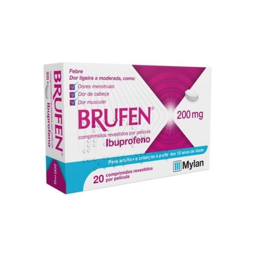 BRUFEN 200 mg Comprimido Revestido 20 un