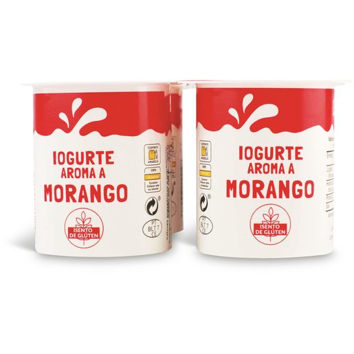 DIA LÁCTEA Iogurte Aroma Morango 4x125 g