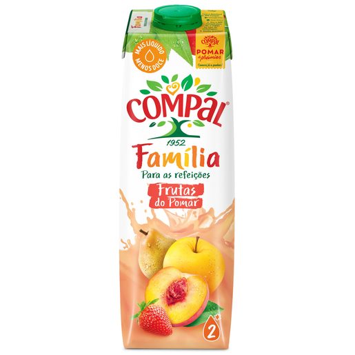 COMPAL Néctar Familia Frutos do Pomar 1 L