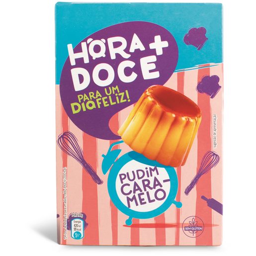 DIA HORA + DOCE Pudim Caramelo 90 g