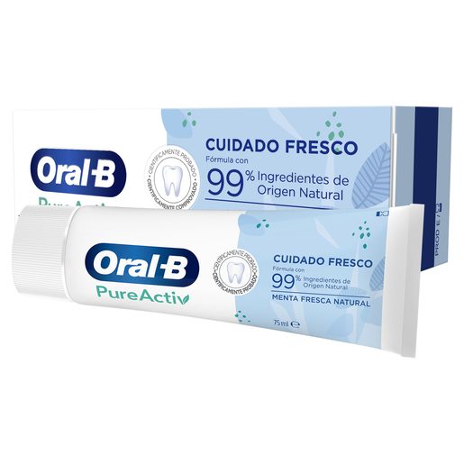 ORAL-B Pasta Dentífrica PureActiv Cuidado Fresco 75 ml