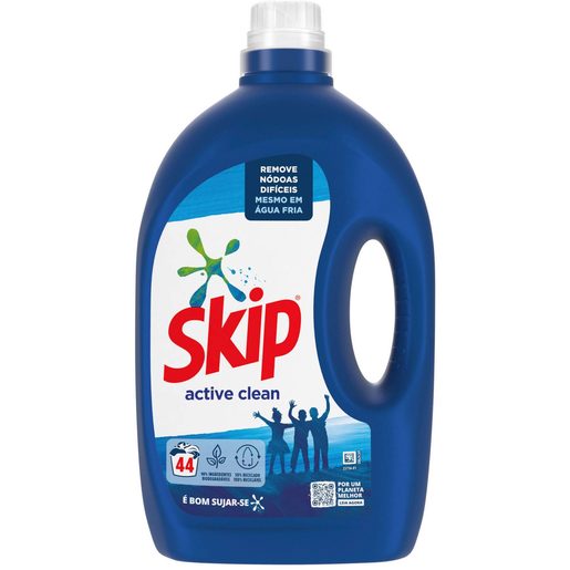 SKIP Detergente Líquido Máquina Roupa Active Clean  44 lv