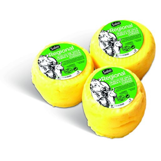 SALOIO Queijo Regional Mistura Vaca, Cabra e Ovelha 3x50 g SALOIO Queijo Regional Mistura Vaca, Cabra e Ovelha 3x50 g