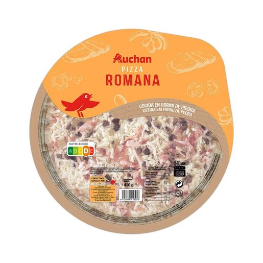 AUCHAN Pizza Romana 410 g