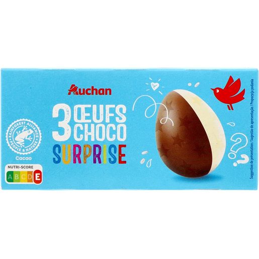 AUCHAN Ovos Surpresa Chocolate 60 g