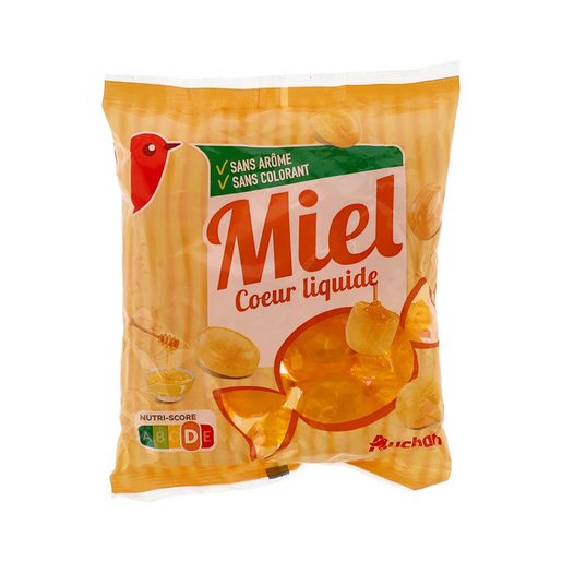 AUCHAN Rebuçados Recheio Mel 200 g AUCHAN Rebuçados Recheio Mel 200 g