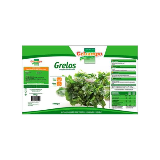 GELCAMPO Grelos Folhas Porções 1 kg