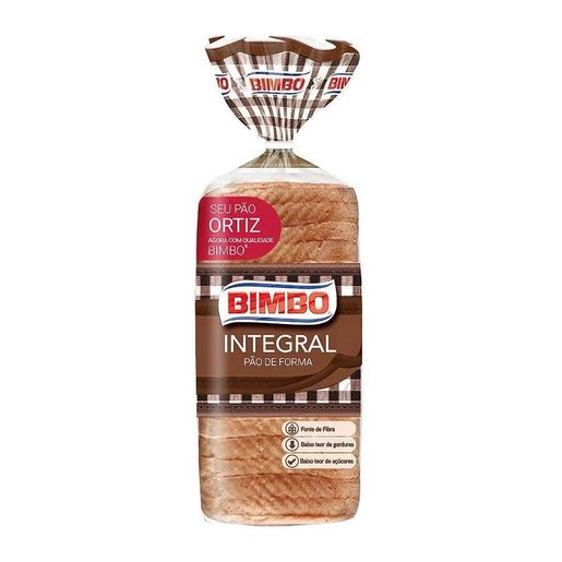 BIMBO Pão De Forma Integral com Codea 480 g