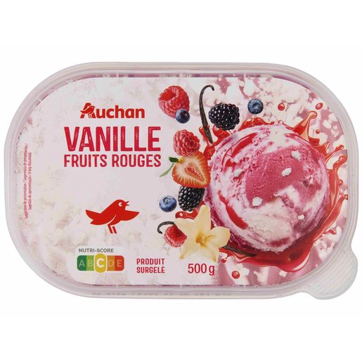 AUCHAN Gelado Frutos Vermelhos 900 ml AUCHAN Gelado Frutos Vermelhos 900 ml