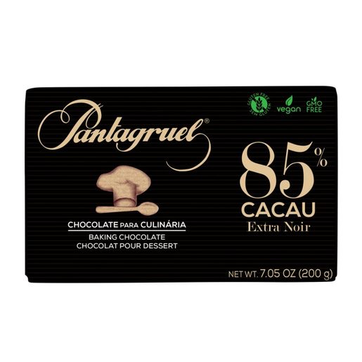 PANTAGRUEL Tablete Chocolate 85% Cacau 200 g