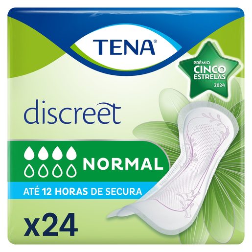 TENA Discreet Pensos Incontinência Mulher Normal 24 un