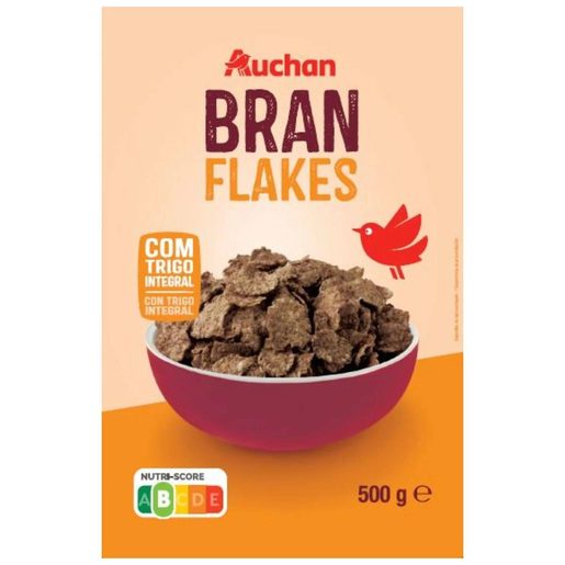 AUCHAN Cereais Bran Flakes 500 g