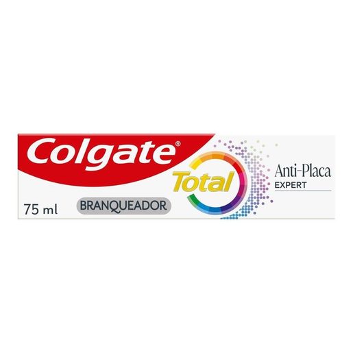 COLGATE Pasta de Dentes Total Anti-Placa Branqueador 75 ml