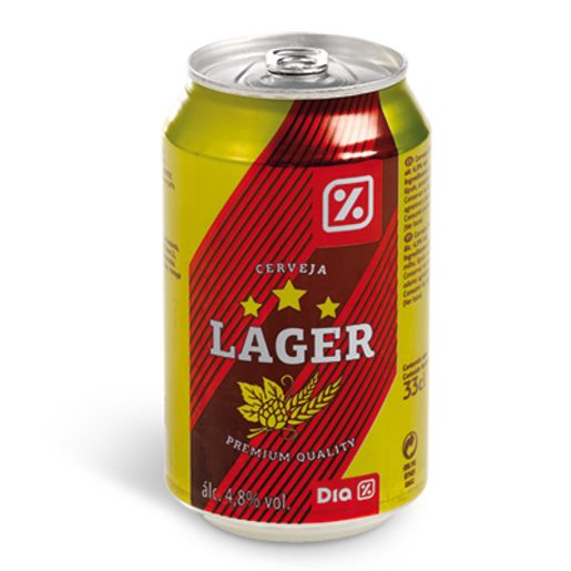 DIA Cerveja Com Álcool Lata 330 ml DIA Cerveja Com Álcool Lata 330 ml
