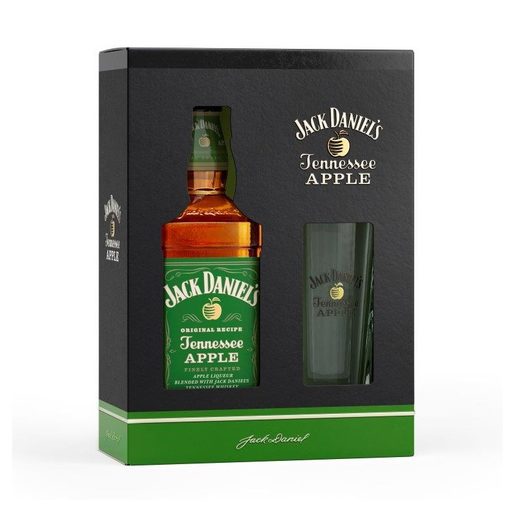 JACK DANIEL'S Licor Whisky Apple Oferta Copo 700 ml JACK DANIEL'S Licor Whisky Apple Oferta Copo 700 ml