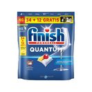 FINISH Detergente Pastilhas Máquina Loiça Quantum Limão 34+12 un