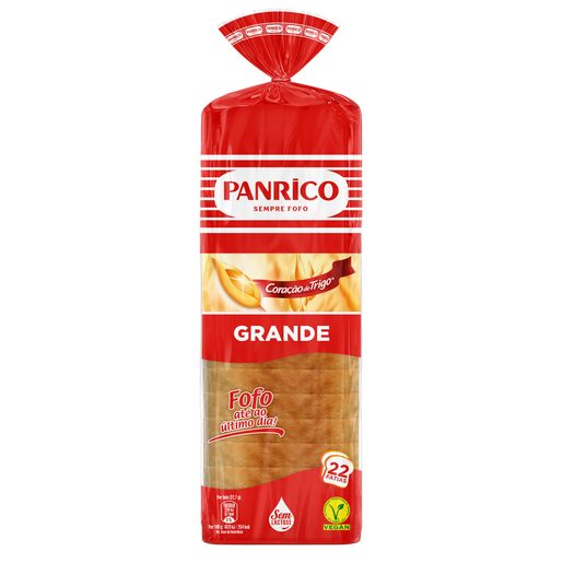 PANRICO Pão de Forma Branco 500 g