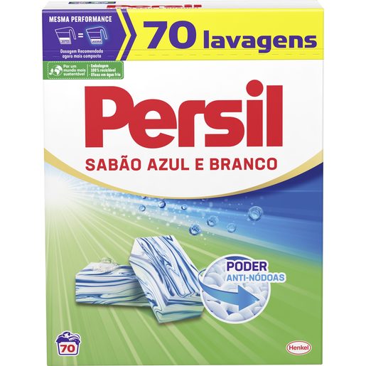 PERSIL Detergente Máquina Roupa Pó Sabão Azul E Branco 70 lv