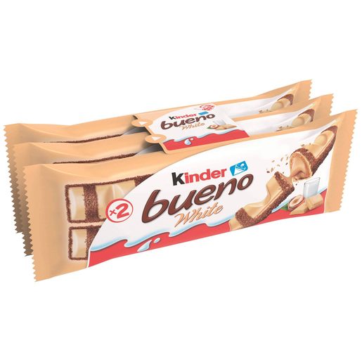 KINDER Snack Kinder Bueno White T2 3x39 g KINDER Snack Kinder Bueno White T2 3x39 g