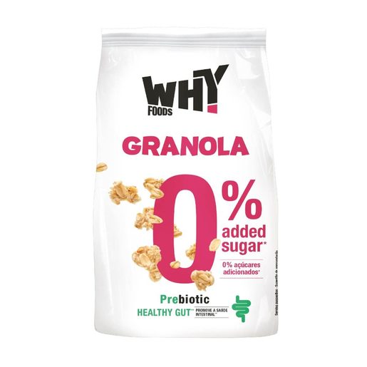 WHF FOODS Granola % Açúcar 300 g WHF FOODS Granola % Açúcar 300 g