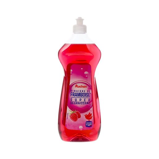 AUCHAN Detergente Loiça Manual Concentrado Framboesa 750 ml