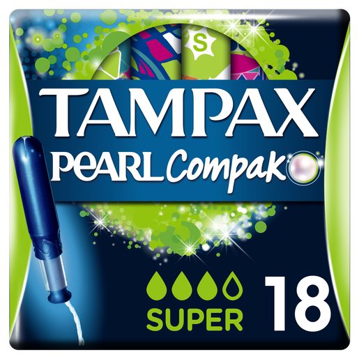 TAMPAX Tampão Pearl Super 16 un TAMPAX Tampão Pearl Super 16 un