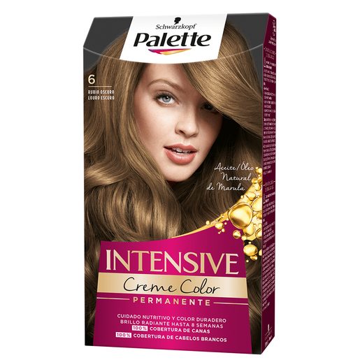 PALETTE Coloração Para Cabelo Nº6 Louro Escuro PALETTE Coloração Para Cabelo Nº6 Louro Escuro