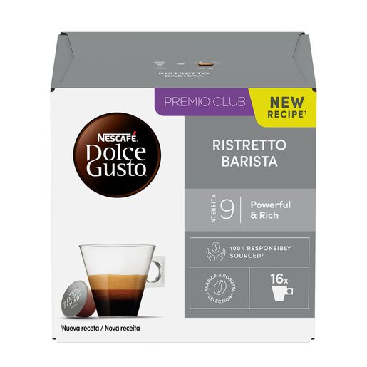 NESCAFÉ DOLCE GUSTO Café Ristretto Barista (Intensidade 9) 16 un