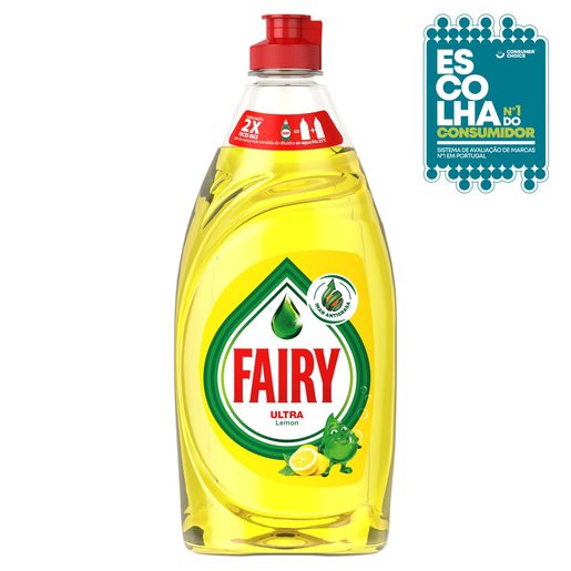 FAIRY Detergente Manual Loiça Ultra Limão 480 ml