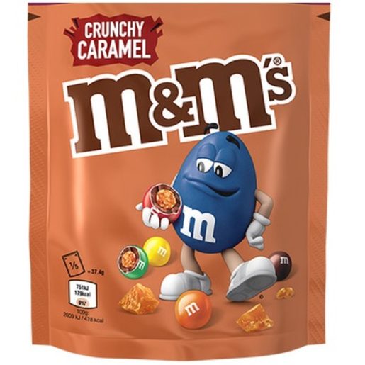 M&M'S Drageias de Chocolate com Crunchy Caramel 187 g