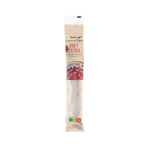AUCHAN À Mesa em Espanha Fuet Extra 170 g AUCHAN À Mesa em Espanha Fuet Extra 170 g