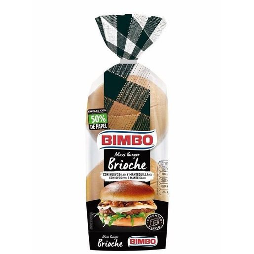 BIMBO Maxi Burguer Brioche 300 g BIMBO Maxi Burguer Brioche 300 g