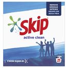 SKIP Detergente Máquina Roupa Pó Active Clean 21 lv SKIP Detergente Máquina Roupa Pó Active Clean 21 lv