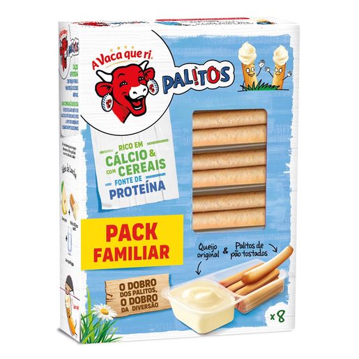 A VACA QUE RI Queijo Fundido Palitos 8 Porções  280 g