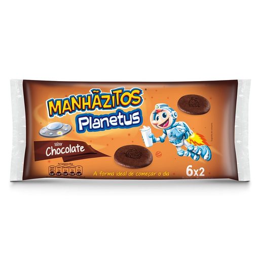 MANHÃZITOS Planetus Chocolate 210 g
