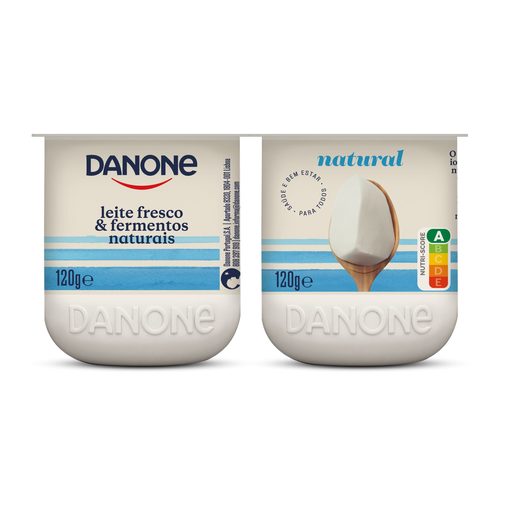 DANONE Iogurte Natural 4x120 g