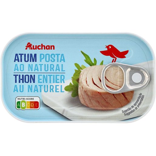 AUCHAN Atum Posta ao Natural 120 g AUCHAN Atum Posta ao Natural 120 g