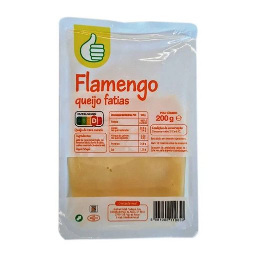 POLEGAR Queijo Flamengo Fatias 200 g