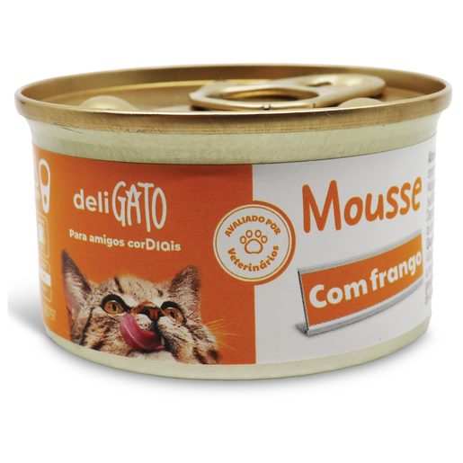 DIA DELIGATO Mousse de Frango para Gato  85 g