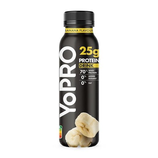 YOPRO Iogurte Líquido Proteína Banana 300 g