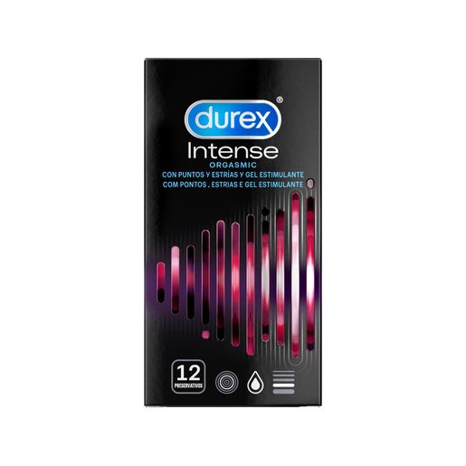 DUREX Preservativos Intense Orgasmic 12 Un