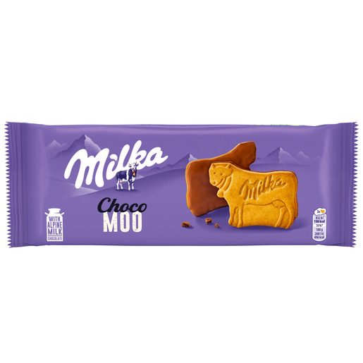MILKA Bolachas de Chocolate de Leite Moo 120 g