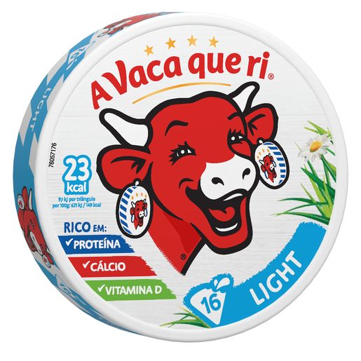 A VACA QUE RI Queijo Fundido Porções Light (16 unidades) 250 g