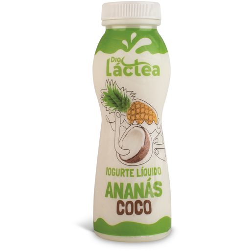 DIA LÁCTEA Iogurte Líquido Ananás Coco 160 g