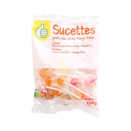POLEGAR Chupas Sortidos 154 g POLEGAR Chupas Sortidos 154 g