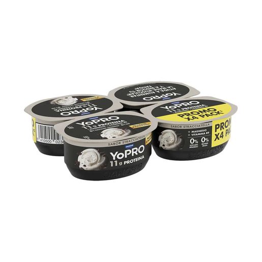 YOPRO Iogurte Prótreína Stracciatella 4X120 g